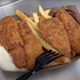 Metlife Stadium chicken and fries basket